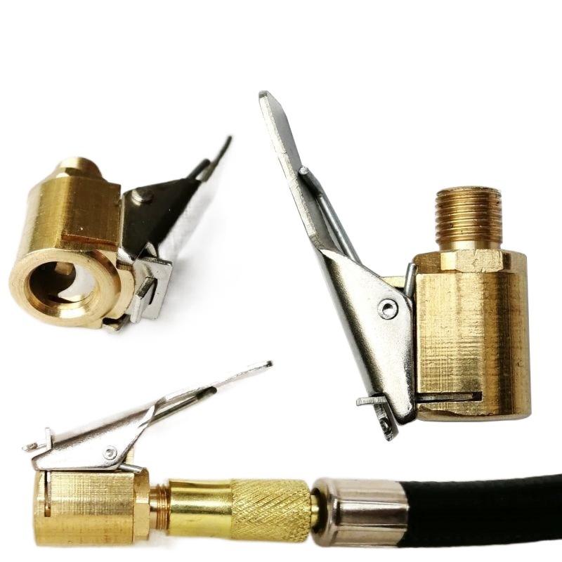 Автомобильный шинный воздушный зажим насос клапан соединитель зажим адаптер автомобильный латунный 8 мм шинный клапан насос