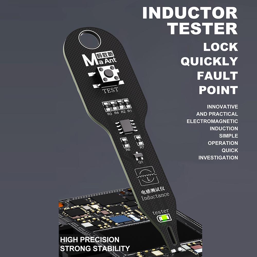 Inductance Tester Motherboard Coil Tester Inductance Detector Electromagnetic Induction Meter Electromagnetic Induction