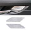 For Haval H6 3rd Gen  2022 Rear Door Audio Sound Speaker Panel Cover Auto Interior Accessories Stainless Steel