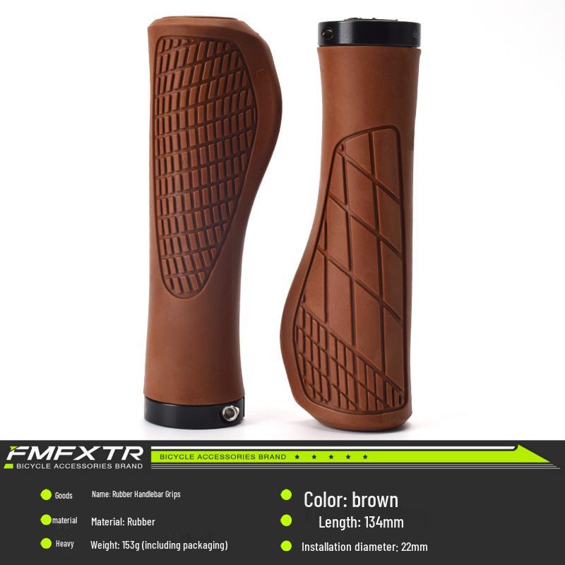 Cross-Border Non-Slip Single Lock Bicycle Handlebar Grip Gloves for Folding and Mountain Bikes