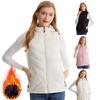 Women Fall Winter Heated Vest 11-Zone Heating 3 Temp Levels Zip-up with
