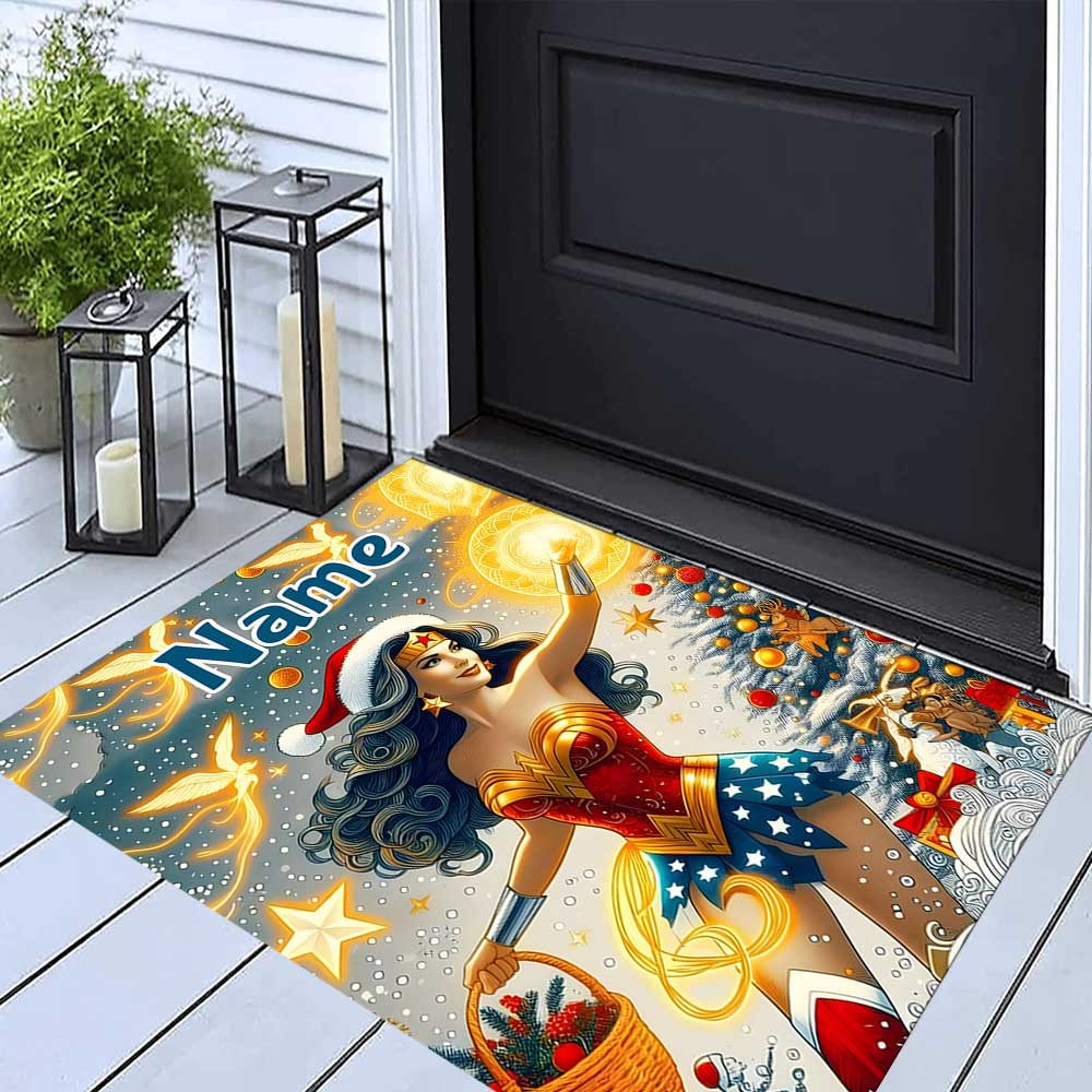 Warner Bros. Films (15) Customize your name rug, office chair cushion, home bedroom living room gift.