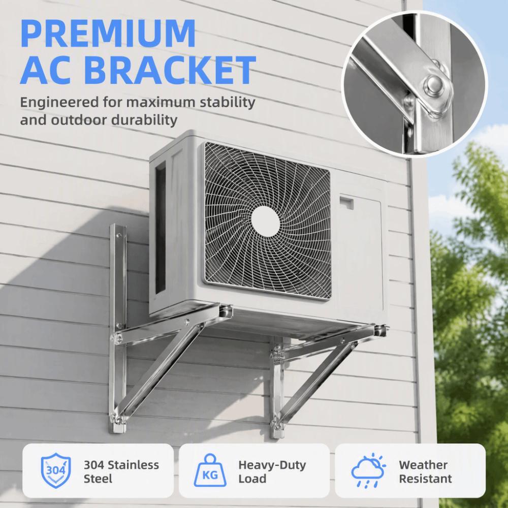 304 Stainless Steel Air Conditioner Bracket Universal Wall Mount Bracket External Machine