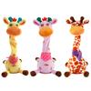 Adjustable Volume Dancing Talking Giraffe Toy with 10 Songs Swaying Dancing Giraffe  1-3 Years Old