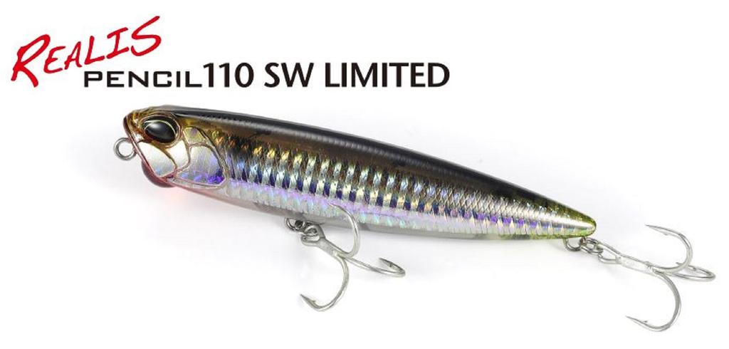 DUO Плавающая приманка Realis Pencil 110 SW Topwater CPH0186 (4118)