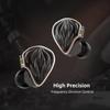 HIDIZS MS3 Гибридные проводные наушники HiFi канального типа с двумя магнитами, двухкамерным динамическим драйвером с 3 типами фильтров настройки, 2-контактный китайский разъем 1DD+2BA 0,78 мм