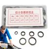 Drain Plug Washer Gasket, 100x Assorted Plug Sealing Gasket Kit, M6-M16 Automotive Replacement