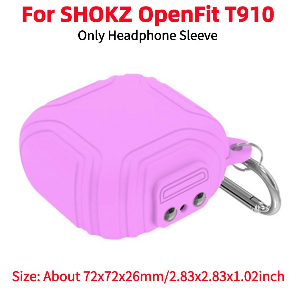 Charging Case with 600mAh Battery Replacement Charger Case Cover for Shokz OpenFit T910 Open Ear Headphones Charging Box