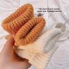 Winter Touch Screen Gloves Warm Elastic Knitted Full Finger Gloves for Men and Women Suitable for Outdoor Cycling Driving