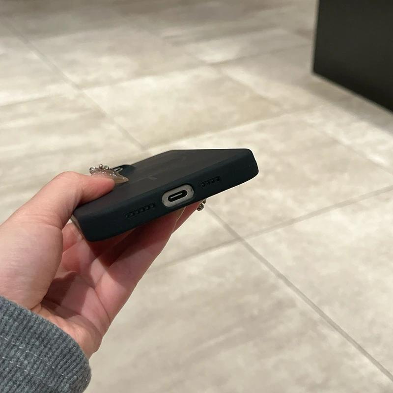 Жидкий силиконовый чехол Magsafe для iPhone 11 12 13 14 15 16 Pro Max Plus Магнитное беспроводное зарядное устройство Противоударный бампер