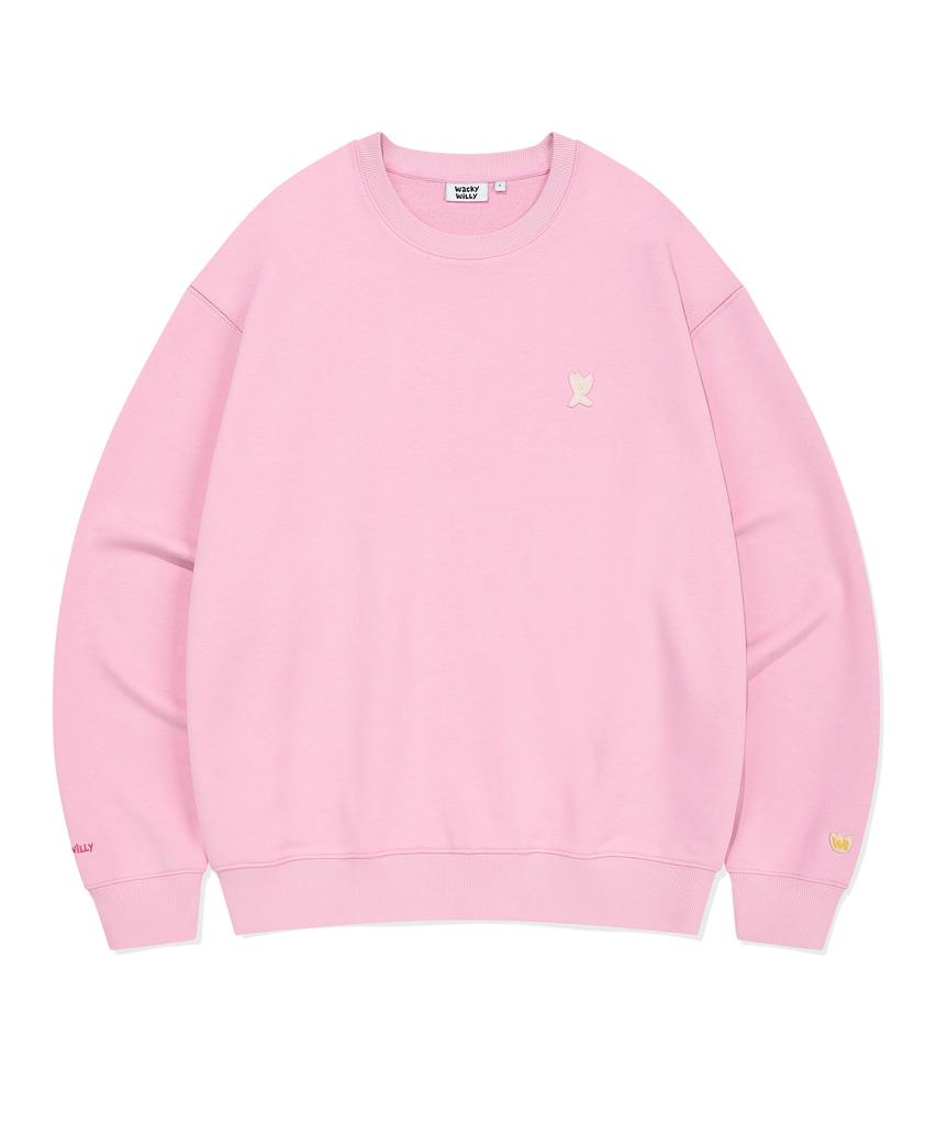 WACKY WILLY [26Ss] Signature Kiki Logo Sweatshirt (6 Colors) (Type A)