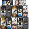 Чехол для iPhone 17 16 15 Xiaomi Poco Redmi Note 14 13 12 11 Pro Max 9 16e Samsung Galaxy S25 S24 S23 OPPO Huawei Мультяшный Детектив Конан Чехол для телефона