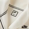 Nike Tech Fleece Асимметричная свободная куртка с капюшоном Женские куртки Ivory FB8244-110