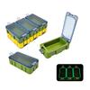 3 шт. светящиеся рыболовные коробки мини-пластиковые ящики для хранения рыболовных крючков органайзер для приманки контейнер для инструментов для карпа