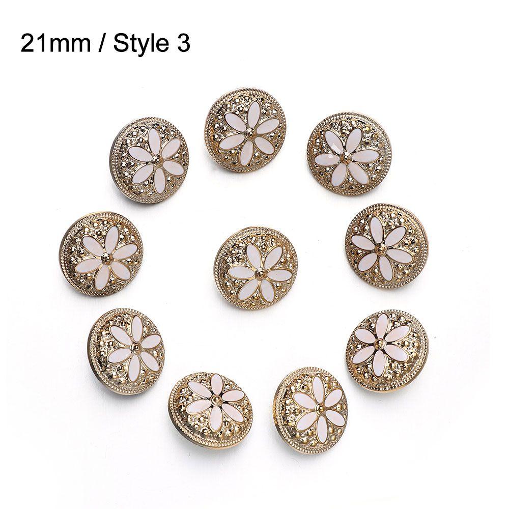 10Pcs/Set Handmade Sewing Button DIY Shirt Buttons Needlework Sewing Accessories Clothing Buttons