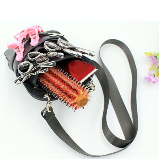 Парикмахерские ножницы, парикмахерский инструмент, кобура, сумка из искусственной кожи, поясная сумка через плечо