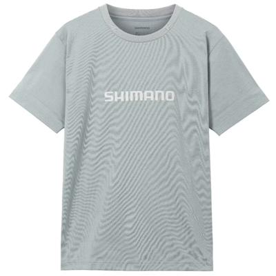 SHIMANO Серая футболка с коротким рукавом и серым логотипом, размер XS, SH-021W