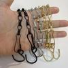 Plant Hanging Chains for Flower Pot Basket Versatile Length Sturdy Metal for Bird Feeder Planters Lanterns Ornaments Home Garden Support