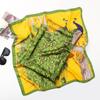 Spring/Summer New Women'S Silk Scarf 70 * 70cm Simulated Silk Twill Square Scarf Fashion Printed Large Square Scarf Professional Scarf