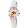 Citizen Q&Q Hello Kitty Analog Watch with Leather Strap, White, HK07-131, Women's