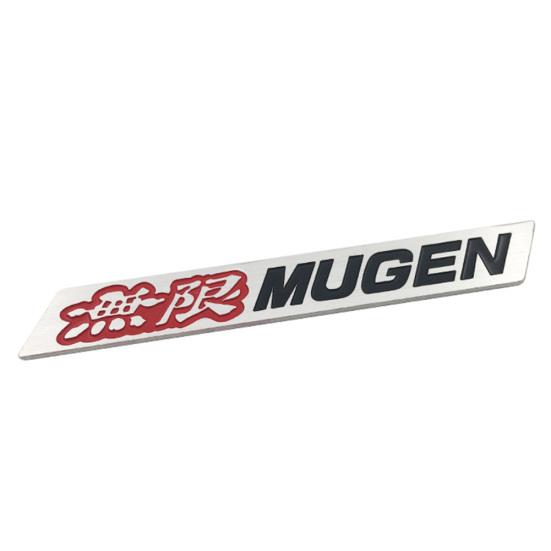 Mugen буквы стайлинга автомобилей наклейка наклейка 3D металлический значок эмблема декор для