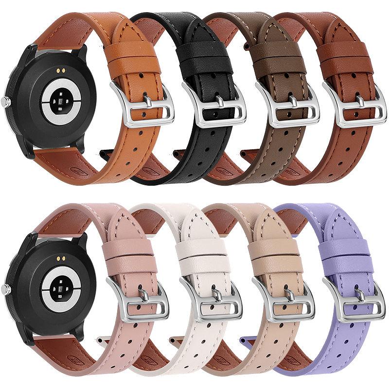 Ремешок из натуральной кожи 20 мм 22 мм для Huawei Gt3gt4/Por, кожаный ремешок, ремешок для умных часов, браслет, спортивный браслет Samsung