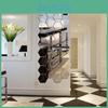 Элегантные 12 шт. настенных декоративных наклеек с 3D зеркальным шестиугольным дизайном для современных пространств