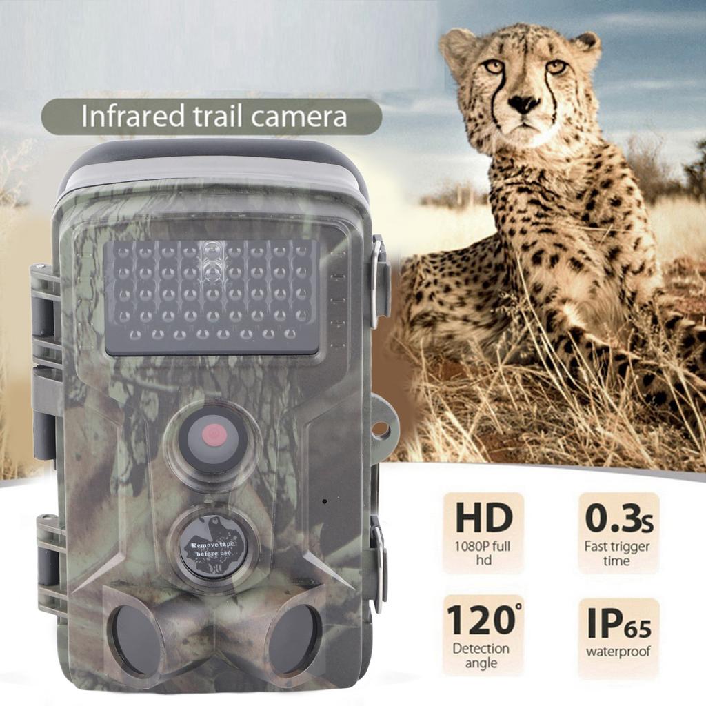 Водонепроницаемая камера для слежения 24MP 1080P HD 120 градусов с широким обзором, инфракрасная камера для охоты на открытом воздухе