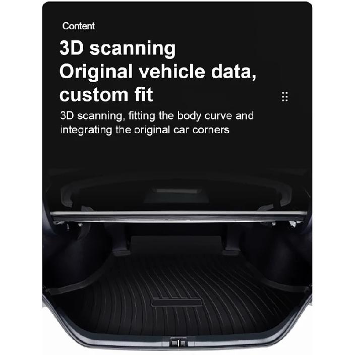 Car Trunk Mat For Mini Cooper J01 2025 Accessories SE Hatch 3-doors 2026 TPE Car Boot Tray Liner Waterproof Mats Car Accessories
