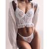Сексуальный бюстгальтер с ультратонким кружевным ремешком и французской изысканной вышивкой, нижнее белье из стального кольца с наружным слоем для женщин