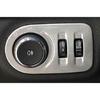 Headlight Button Frame Cover Trim Fit For Chevrolet Cruze 2016-2019 Silver Steel
