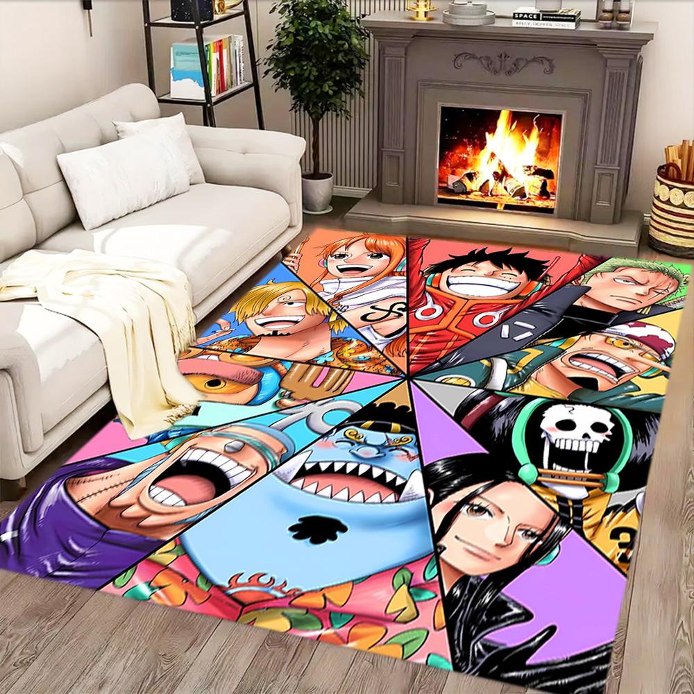 One Piece Adventure for Living Room rug, Bedroom, Study Room, Hallway Decoration, Perfect for Home Decoration or Holiday Gifts