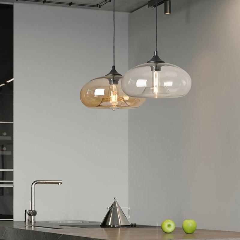 Современный стеклянный подвесной красочный подвесной светильник для гостиной, бара, кухни, ресторана, кафе, столовой, скандинавские домашние светильники