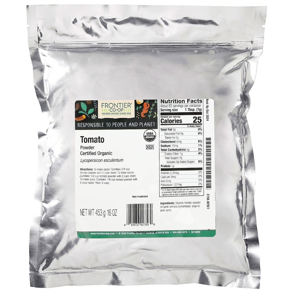 Frontier Natural Products Tomato Powder 453g (16 oz)