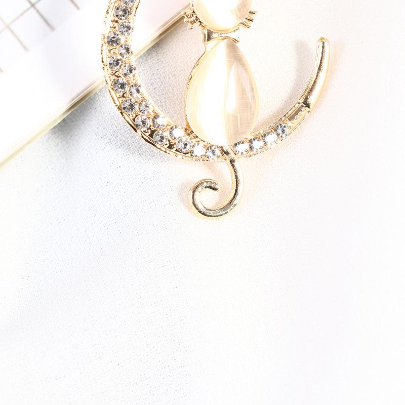 Cat Brooch For Women Baroque Trendy Elegant Brooch Pins Gifts