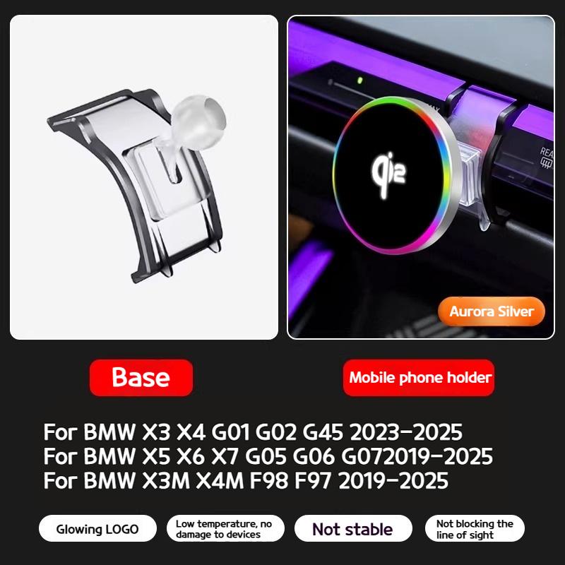 EAJN6 Для BMW 2 3 4 5 7 8 серий X3X5X6X7 IX G20 G60 G70 G45 G05 G06 G07 G30 F44 Автомобильный магнитный беспроводной держатель для телефона аксессуар