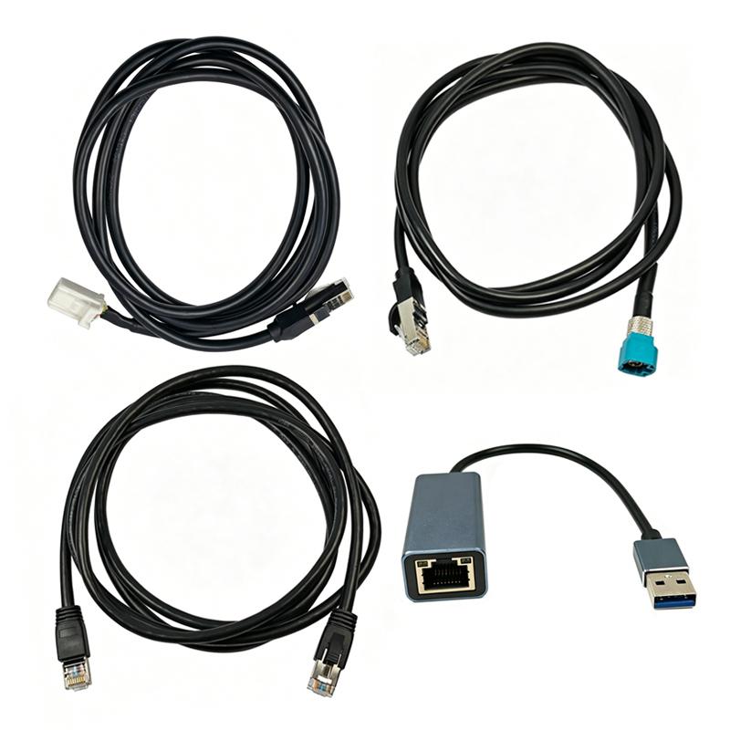 1137658-00-C 1013230-00-A Car Diagnostic Ethernet Cable For Tesla Model 3/Y/S/X Vehicle Programming Repair Connector