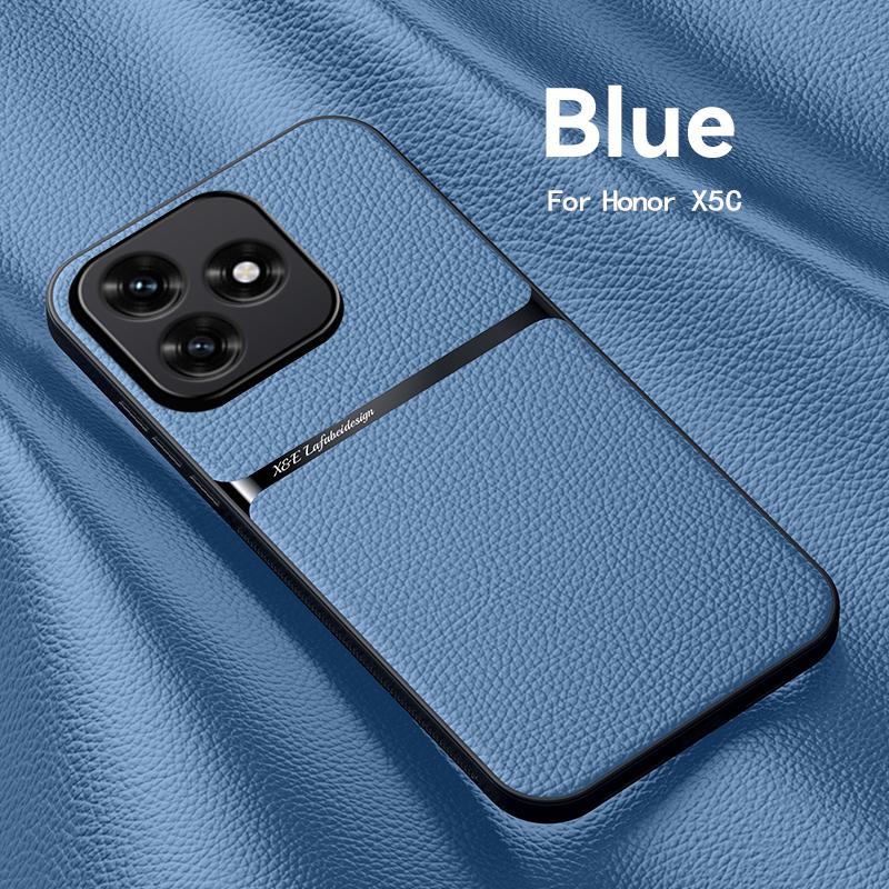 EUCAGR Роскошный чехол-книжка из ПУ-кожи Coque для Honor X5C Plus Магнитная крышка Чехол для телефона для Honor X5C Задняя крышка