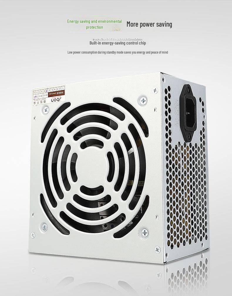 Juebai 420WS Desktop Power Supply - Supports Dual-Core & Quad-Core, Stable & Silent Performance.