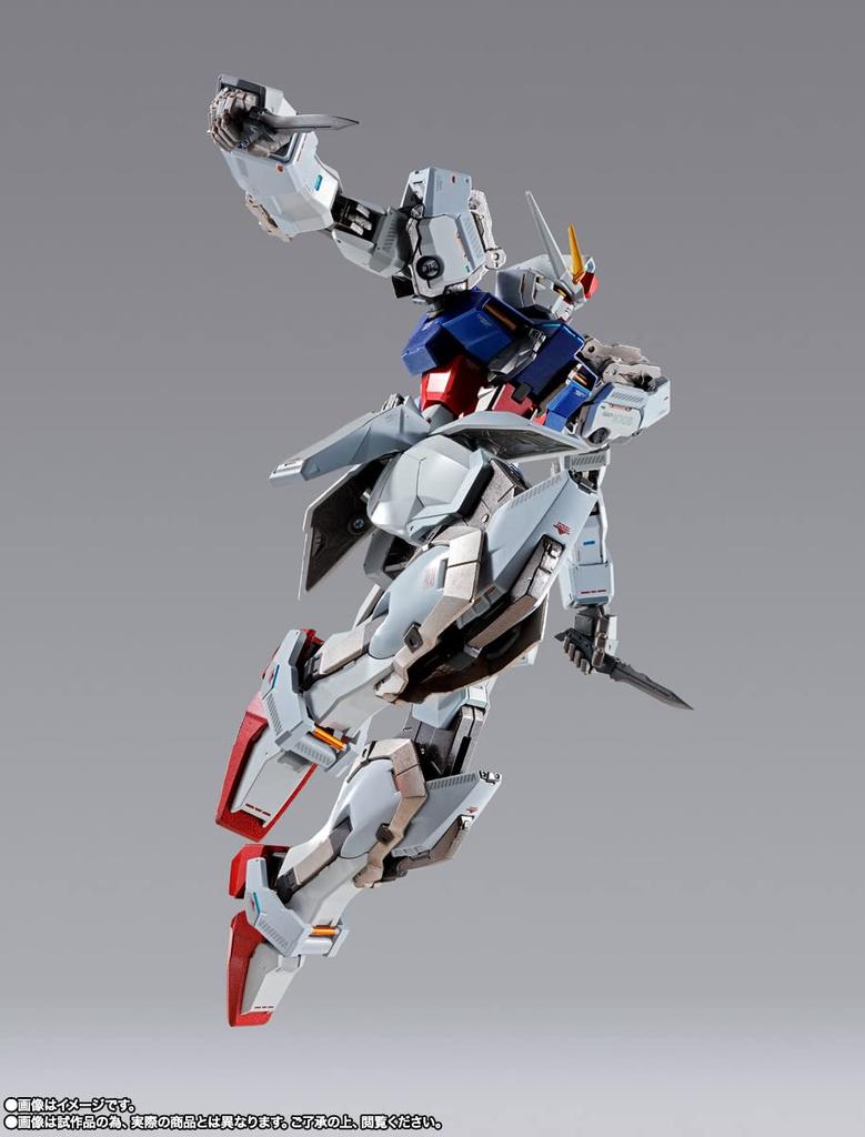 METAL BUILD "Mobile Suit Gundam SEED" Strike Gundam -Heliopolis Rollout Ver. - приблизительно. 180 мм ABS и ПВХ, литая окрашенная подвижная фигурка