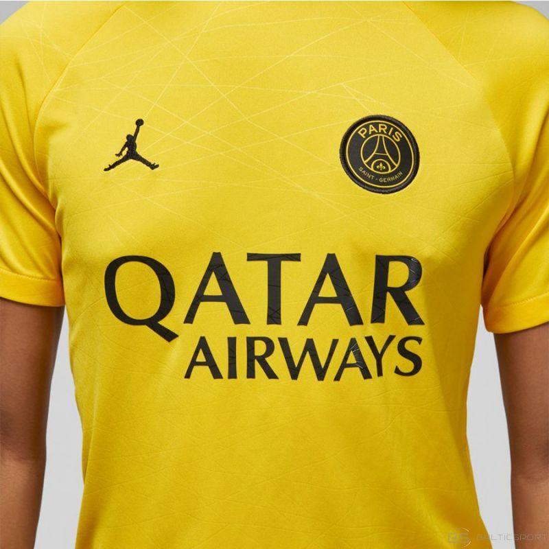Jordan Джерси Paris Saint-Germain Academy Pro Tour Желтая мужская уличная одежда DR4906-720