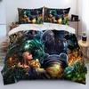 HD Print Game StarCraft Comforter Bedding Set Duvet Cover Bed Set Quilt Cover Pillowcase King Queen Size Home Textiles