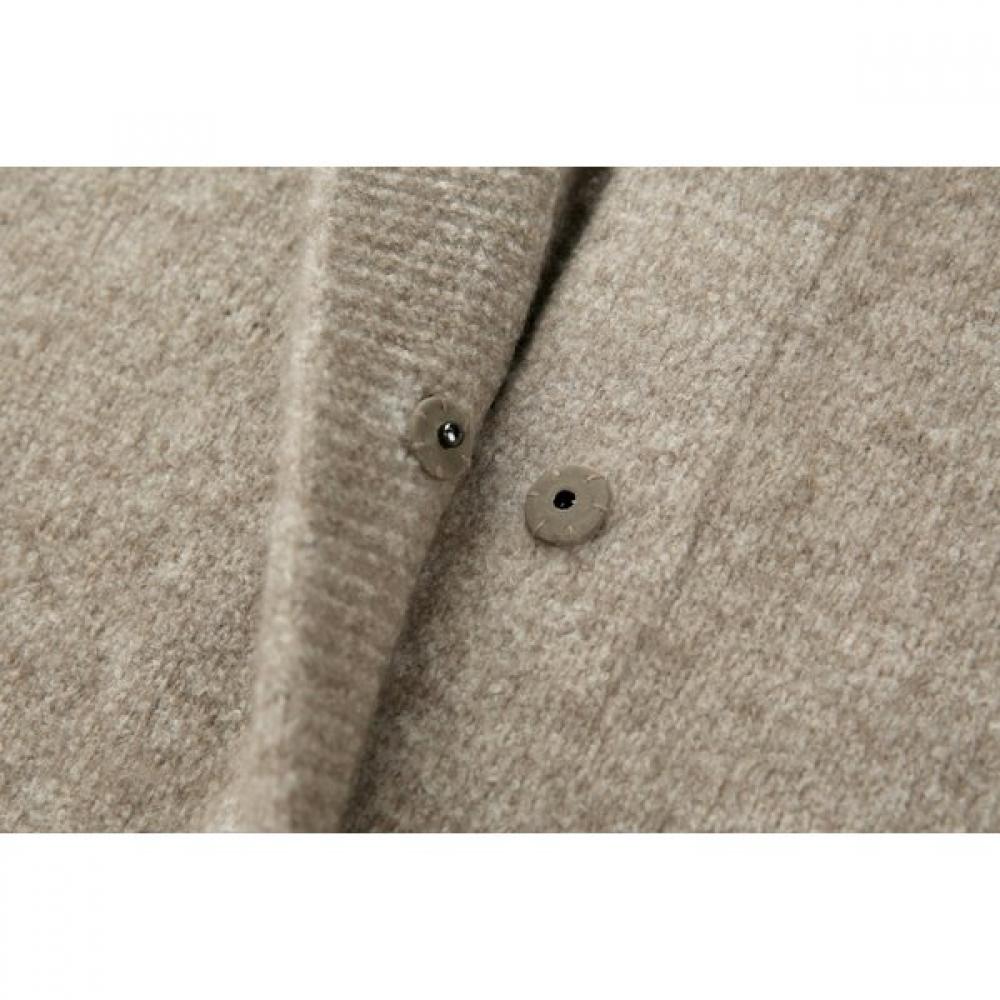 Furina Cashmere Yak Fluffy Knit Long Coat