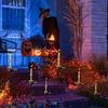 Halloween Solar Skeleton Hand Lighting Lamp, Festival Party Decoration, Outdoor Waterproof Garden Lamp.