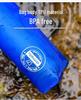 Anmeilu Foldable TPU Soft Water Bottle - Outdoor Sports & Marathon Hydration Equipment, Food Grade
