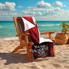 Personalized customized proof beach towel with Resident Evil pattern - soft, absorbent,quick-drying,perfect swimming,camping&bathing