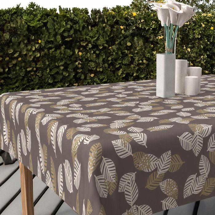 CERES Stain-resistant Printed Tablecloth, Rectangular, 140x240 Cm, by Soleil d'Ocre