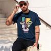 Picasso Style Cubist Print Unisex Unisext Tshirt Summer Autumn Daily Outor Sports Casual Loose Street Short Sleeve 2026 New Model