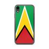 Coque Pour iPhone - PIXELFORMA - iPhone XR - Drapeau Du Guyana - Silicone Souple - Design Léger