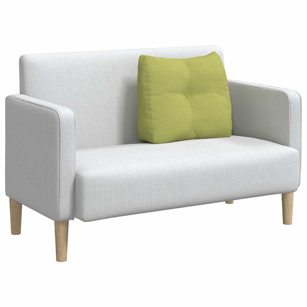 Back Cushion Light Green 60 x 24 x 50 cm Fabric